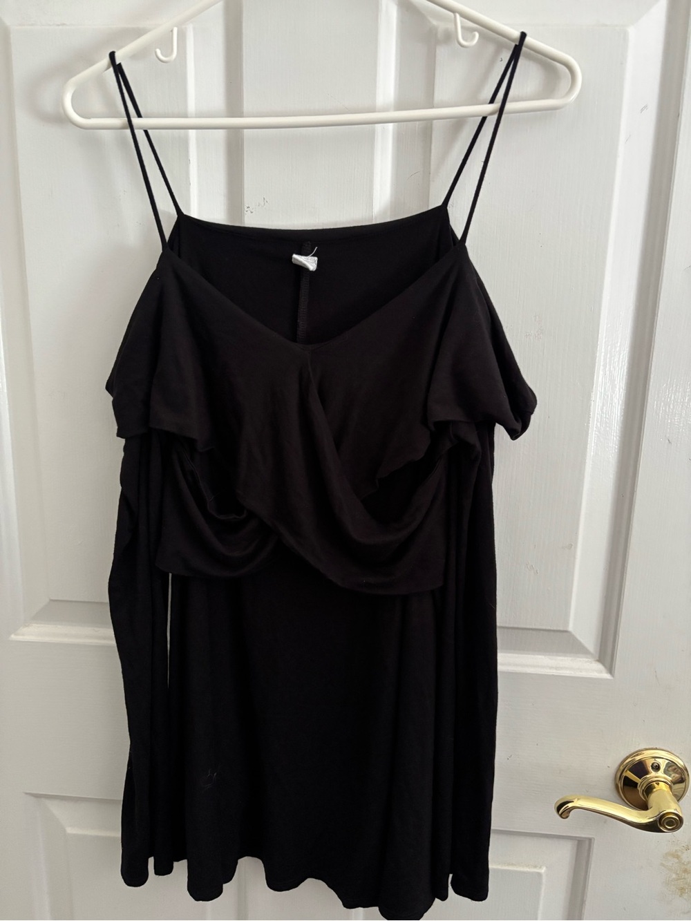 CY Fashion Black Long Sleeve Top